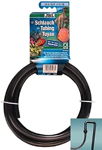 JBL Aquaschlauch Accessoire pour Pompe à Air pour Aquariophilie Gris 19/25-27 2,5 m