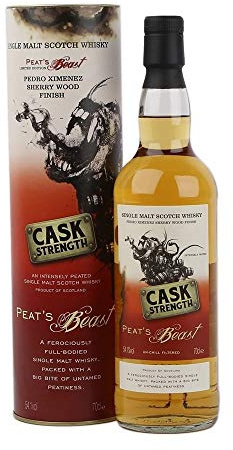 Peat's Beast Speyside Cask Strength Blended Malt Whisky 70 cl