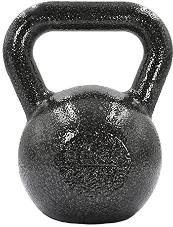 Cfty Kettlebell 4KG 8KG 12KG 16KG 20KG 24KG 32KG Fitness-Heimstärke-Training Gusseisen-Wettbewerbssportgeräte (einteilig)(20KG)
