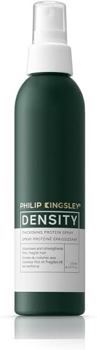 Philip Kingsley | Spray de proteínas espesantes por densidad | Tratamiento en spray voluminizador para la caída y el adelgazamiento del cabello, el cabello fino, frágil y dañado | 120ml