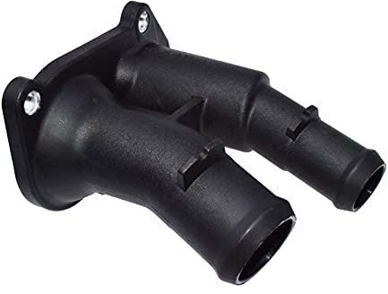 MUEOSI Flangia del refrigerante dell'alloggiamento del termostato 2S6G9K478BD 2S6G9K478BC, for Ford, C-Max MK2, for Fiesta, MK5 MK6, for Focus, MK2 MK3 Fusion, for Mondeo, MK4 sostituzione alloggiamen