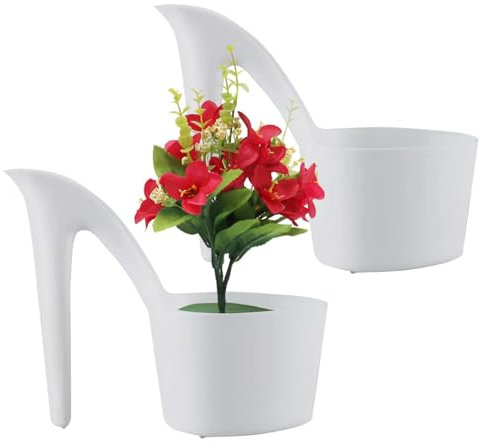 Fioriera per interni, da scrivania, con tacco alto, fioriera creativa a di da donna a di cactus, decorazione da giardino, perfetta per contenere una viole del pensiero