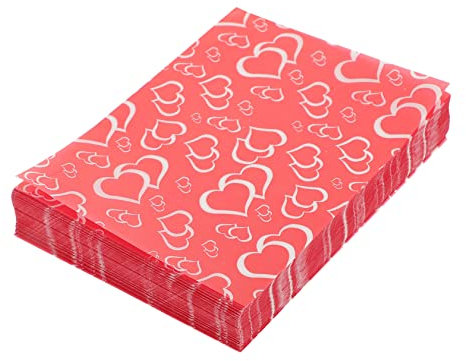 Cabilock Festa Di San 1000 Pezzi/kit Carta Da Imballaggio Per Dessert Al Cioccolato Confezione Elegante
