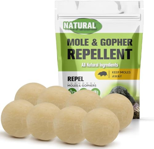 ALAKLE Trappola per talpe più umana della trappola per talpe per giardino, 8 confezioni