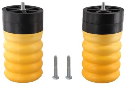MeevrgR Kit de resorte auxiliar de aire trasero, anticorrosión resistente al desgaste, para Fiat para Ducato 2006+, para Jumper 2006+, para Boxer 2006+ Soporte de carga