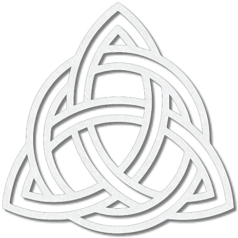 Herterich Products Airbrush Schablone Keltisches Symbol | Celtic Cross Stencil | Wiederverwendbar & Lösungsmittelresistent | Mylar 0,1-0,2 cm | Für Graffiti, Tattoos, Sprays & Airbrush