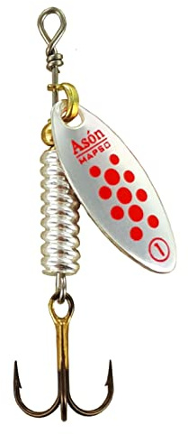 MAPSO - 5 Cucharillas de Pesca ASÓN-1 PR 2,5 GMS.