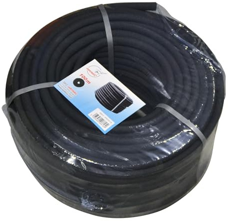Jardibric - Couronne de Poreux (100m) - Débit à 1 Bar de Pression 20 L/h au Mètre Linéaire Longeur Max 50 Mètres