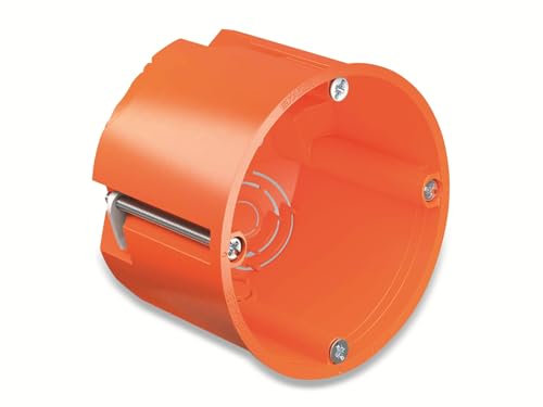 Kaiser 9064-02 O-range Hohlwand Schalterdose Ø 68 mm tief, Orange, 68x62mm, 10 Stück