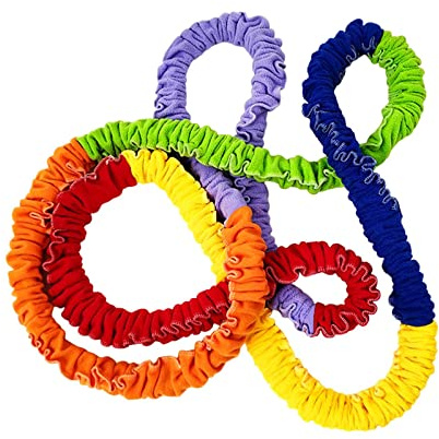 Baoblaze Bande de résistance élastique coopérative extensible pour intégration sensorielle, jouet d'entraînement doux, plusieurs tailles pour activités de plein air, jardin d'enfants, 3 m