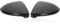 Spiegelkappen Für Golf 7 Golf 7.5,5G0 857 537 E,Konuooer Auto Rückspiegel Gehäuse für MK7 2012-2019 5G0 857 538 E,Carbonfaser Rückspiegel Ersatz Spiegelkappen 1 Paar