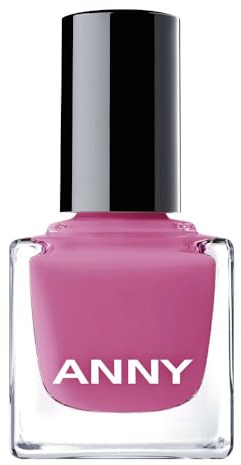 ANNY Nail Polish – Hochwertiger Farb-Nagellack mit langanhaltendem Glanz, splitterresistent und schnelltrocknend, Farbe: Pink Bash- 15 ml