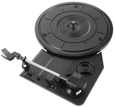 NULYLU Vintage Turntable Stylus Replacement Needle for Record Player with Built-in Speakers and Sound Quality, Plastic Material, for Home Decor and Music Lovers