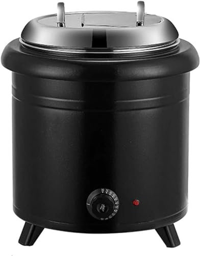 GUHPZA Scaldavivande Professionale da 13 Litri, Bollitore per Acqua A Riempimento Manuale con Controllo della Temperatura Variabile, Utensile da Cucina per Buffet, RI,B