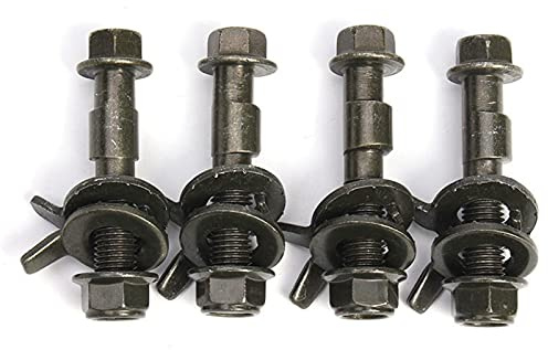 Bulloni Antifurto Per Ruote, Bulloni Antifurto 4pcs / set 12mm 14mm 14mm Allineamento della ruota Camber Bullone Eccentrica Automobile Auto Strumenti di riparazione Vite di regolazione(14mm)