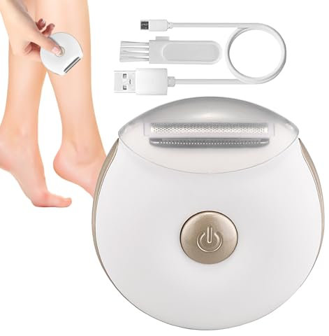 Depilatore Elettrico Corpo Donna | Depilatore Elettrico Ricaricabile per Corpo Femminile | Accessorio Bellezza Portatile Per Appuntamenti Viaggi Spiaggia