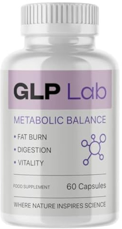 GLP Lab – Advanced Formula Supplement | 60 Capsules | Supports Weight Management/Non-GMO -Natural Ingredients - 60 Capsules - Vegan/New & Sealed