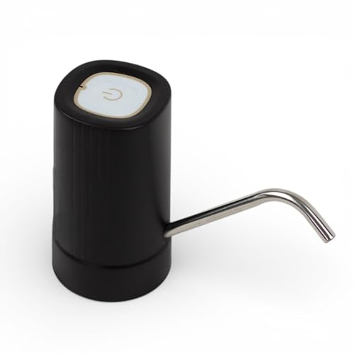 Dispensador de Agua Eléctrico - PINCHO - Bomba Automática Recargable USB para Garrafas, Grifo Portátil con Botón Táctil, Boquilla de Acero Inoxidable, 500 mAh, Ideal Casa Oficina Camping