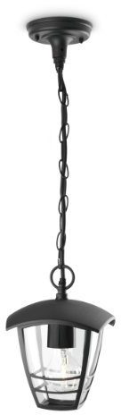 Philips LED Creek Sospensione Lanterna per Esterni, Nero