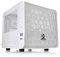 Thermaltake Core V1 Snow Edition - Chassis Mini ITX con ventola da 200 mm, Bianco, 27.6 x 26 x 31.6 cm