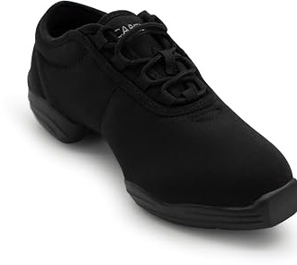 Capezio Sneaker da Ballo da Donna in Tela, Nero, 39 EU