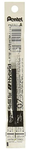 Pentel KFR7-A Nachfüllmine für Hybrid Gel-Roller schwarz 12Stück