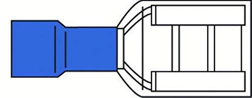 Electraline 62288 Capocorda, Diametro 635 mm, Femmina, Blu