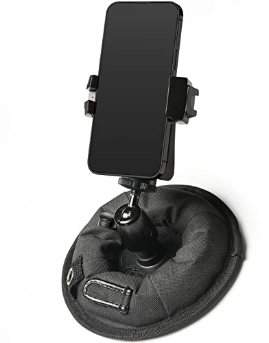 OctopusCamera | OctoPad | Universal Standfuß u. Mini Stativ für Reisen, spiegellose Kameras, 360 Action Cams, Smartphones, LED-Lichter, Blitzgeräte, Selfie-Sticks u. Mikrofone, mit 1/4 Zoll Gewinde