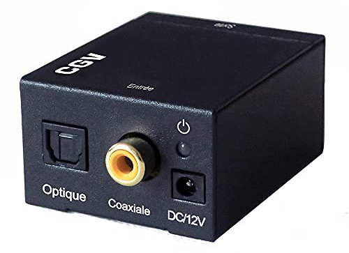 CGV | DOP-R Convertisseur Audio Numérique vers Analogique Noir