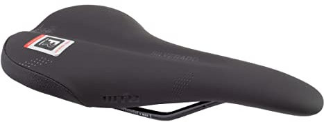 WTB Volt Fahrradsattel – Bequeme, mitteldicke Polsterung, konturierte Form mit Einer Flex-Tuned-Schale – Leichter MTB-Sattel für optimale Unterstützung & Leistung (große Breite und Cromoly-Schienen)