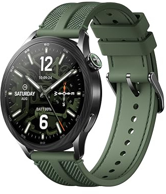XIAOMI Watch S5 46 mm, smartklocka för män kvinnor, 21-dagars batteri, GPS | 2500-Nit ljusstyrka, 4-LED hälssensor, sömnalgoritm 2.0, offline-kartor, HyperOS, tryckgestkontroll
