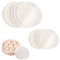 Belvanr Baumwolle Dampfer Tuch 20 Stück Bambusdämpfer Matte,Dampfgarer Tuch Dampfer Matte Runde Dampfgarer Mat Dim Sum Dampfer Matte Dampfer Mesh Matte für Dampfkörbe Dim Sum