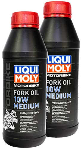 Gabelöl Gabel Öl LIQUI MOLY Motorbike 10W medium 2 X 500 ml