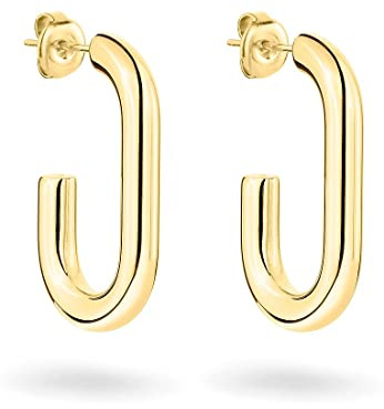LIEBESKIND BERLIN Damen Schmuck – Chunky Gliederkette, Armband & Creolen aus Edelstahl in verschiedenen Farben – Moderner Statement-Schmuck