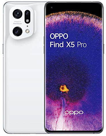 Oppo Find X5 Pro 256 Go Blanc Ceramique Dual SIM - Débloqué - Reconditionné (Parfait état)