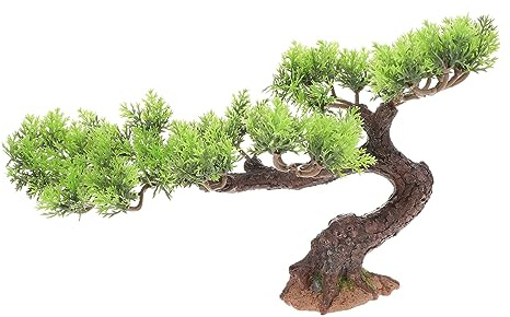 VINTORKY Mini Artificial Cypress Tree Lifelike Decorative Plant Fake for Study