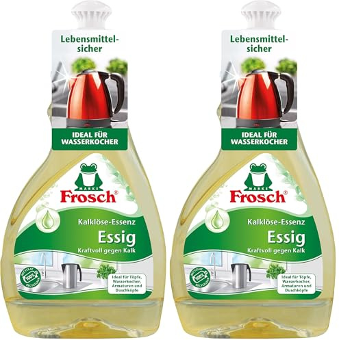 Frosch Kalklöse-Essenz, Gelblich Essig, 300 ml (Packung mit 2)