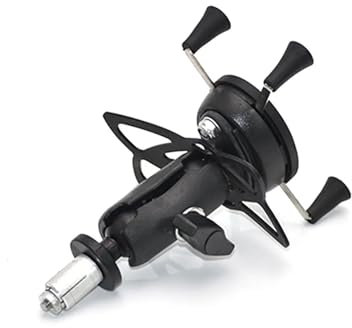 Motorrad Telefonhalter Telefon Halter Gabel Vorbau Halterung Motorrad GPS Navigation Halterung USB Ladegerät Für VFR 800F Für VFR 1200F Für VFR 1200F DCT 2010-2017 2018 Handyhalterung(Without USB Ch