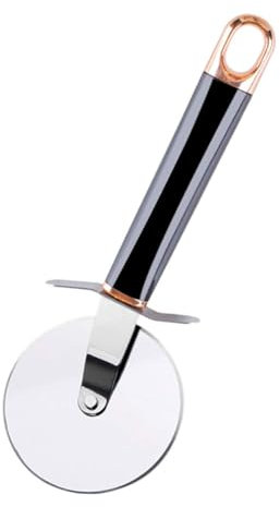 WEKADRIN 1pezzi Tagliapizza Inossidabile Con Manico Ergonomico Utensile Da Cucina Per Pizze e Pasta Strumento Da Forno Pratico e Elegante Taglio Preciso e Facile Accessorio Per Amanti Della
