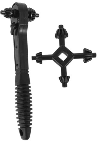 UKCOCO 2pcs Ratchet Chuck Key Drill Chuck Wrench Key Wrench Ratcheting for Tool Drill Remover Tightening Spanner