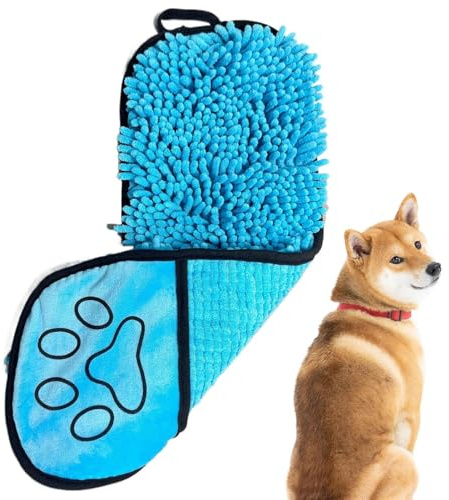 demaxiyad Reinigungswerkzeuge aus Mikrofaser – waschbar, schnell trocknend, Waschlappen – Trockentücher für Hunde – für Katzen, Dusche, Fenster und Türen, Autowäsche