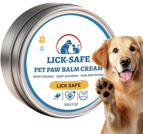 Balsamo Zampe Cane 30 G Idratante Lenitiva Per Naso Cuccioli | balsamo burro zampe sicuro se leccato cani taglia media e grande e gatti, cuscinetti screpolati morbidi, escursioni inverno