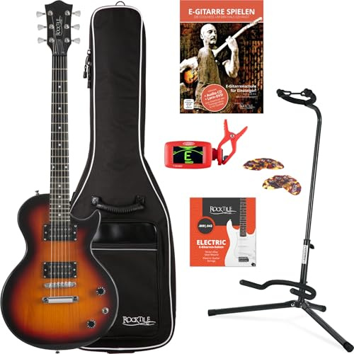 Rocktile L-100 SB Guitarra Eléctrica Sunburst Set Para Principiantes