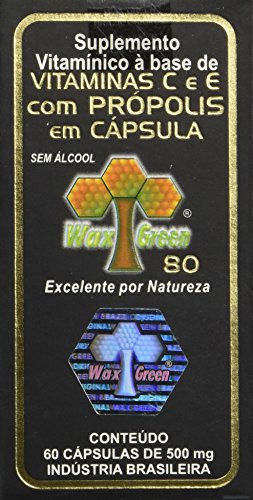 Propolis Em Capsula 80 -Export (60 Capsules)