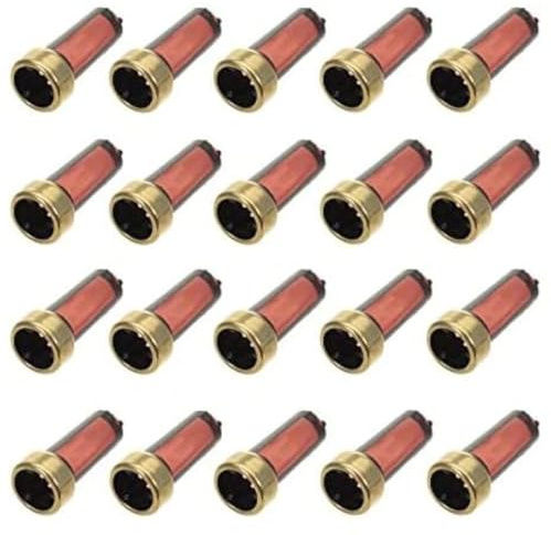 AutoE 20Pcs MD619962 Car Auto Petrol Fuel Injector Micro Filter Sapre Parts OEM MD619962 14 * 6 * 3mm