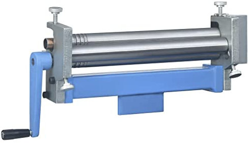 vidaXL Machine à Cintrer à Plaque d'acier Manuelle Cintreuse à Rouleaux Plieuse à Rouleaux Pliage de Barres Plates et Pleines 320 mm