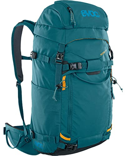 Zaino da trekking EVOC PATROL 40 (sistema di trasporto confortevole, distribuzione del carico NEUTRALITE SYSTEM, accesso laterale rapido, scomparto per valanghe, riempimento superiore e laterale)