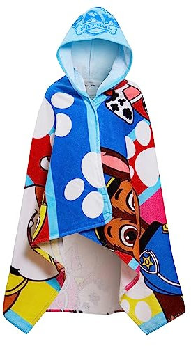 Paw Patrol Hooded Towel 100% Cotton Skye Chase Poncho Kids Beach Towel Boys Bath Towel Girls Swimming Wrap Changing Robe