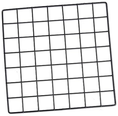Garneck Hanging Photo Frame Metal Wall Mesh Grid Grid Iron Photo Frame for Living Bedroom Home Diy Decoration Wall Decor