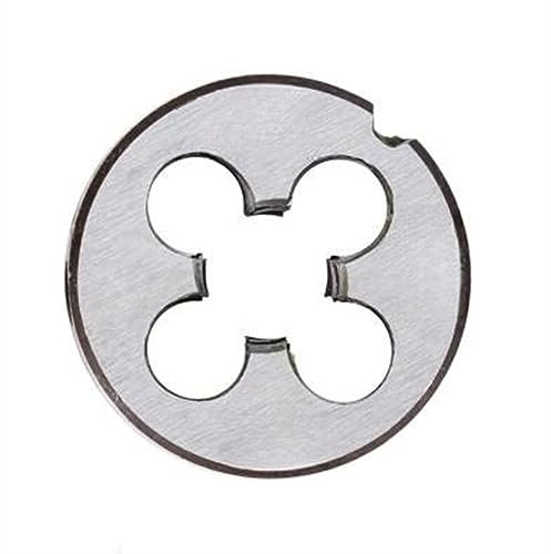 ByoBLu 1 Stück Hartes rundes Schneideisen aus legiertem Stahl, metrisch, für Rechtshänder, M2, M2,5, M3, M4, M5, M6, M7, M8, M9, M10, M12, M14, M15, M16 Schneideisen (Farbe: A, Größe: M8 x 0,5)
